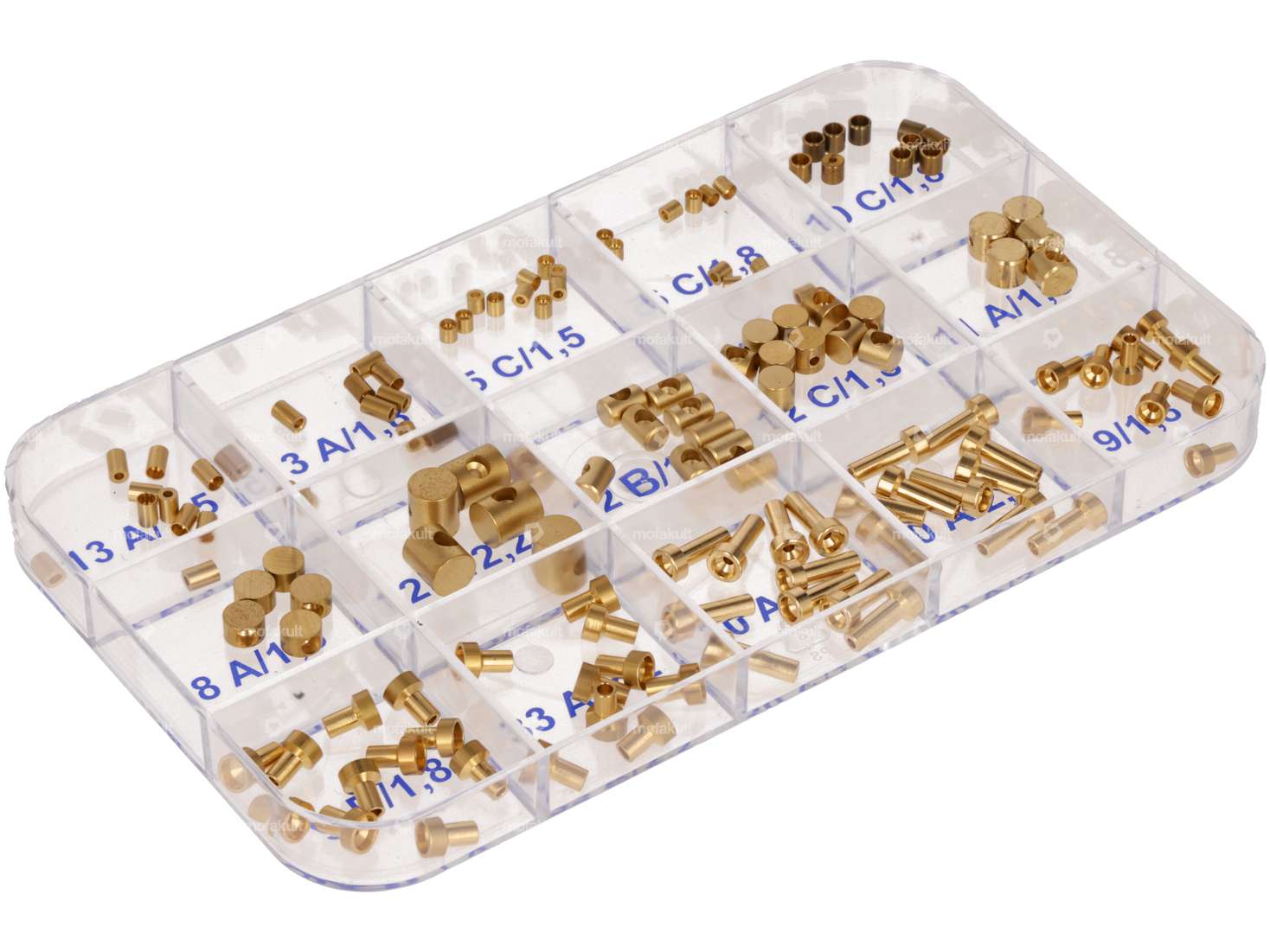 Set of soldering nipples 135 pcs. Carousel Image 1