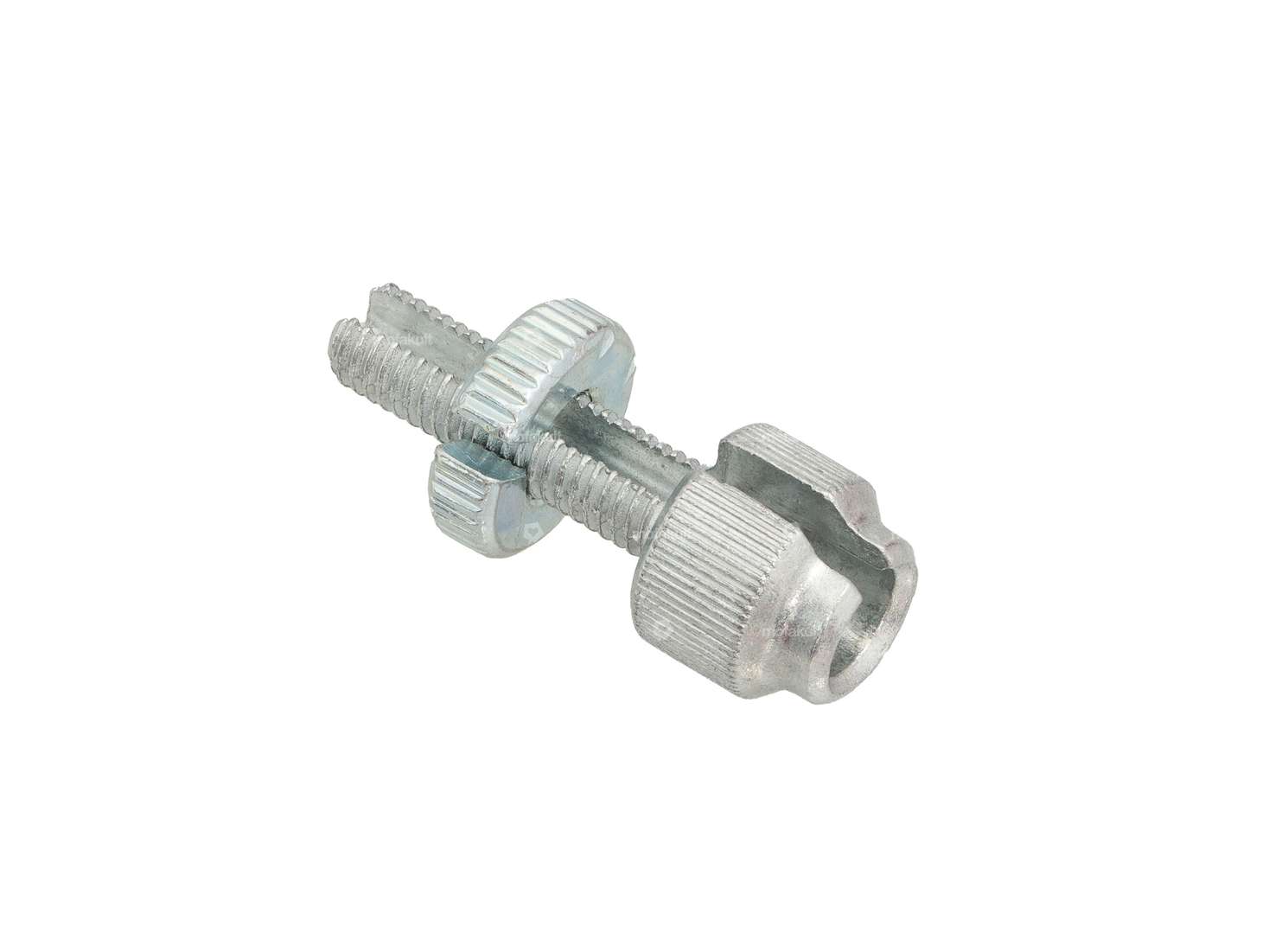 Lusito set screw M7x25 slotted galvanized Carousel Image 2