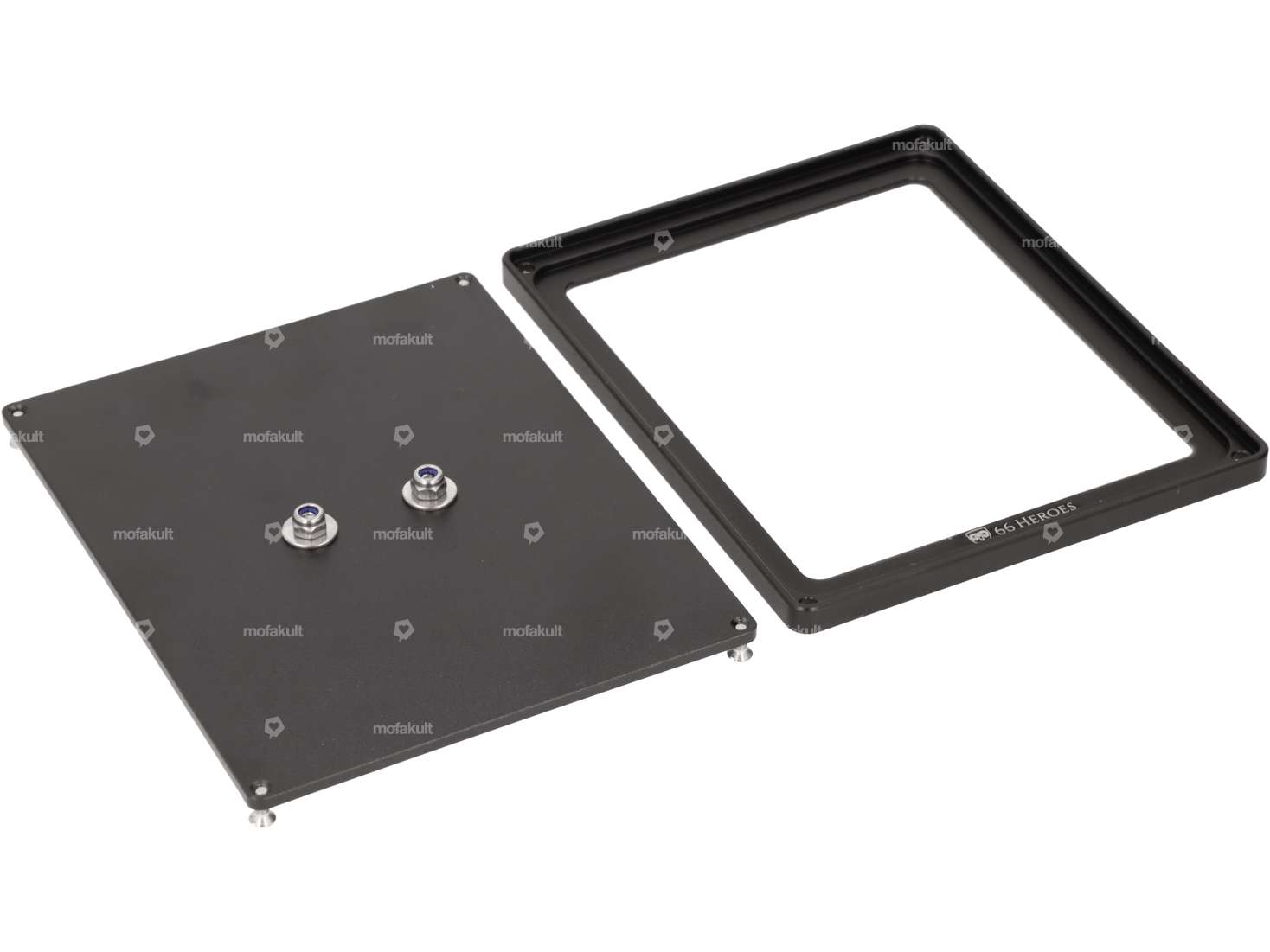 66HEROES Custom number frame "mofakult" black (DE version) Carousel Image 3