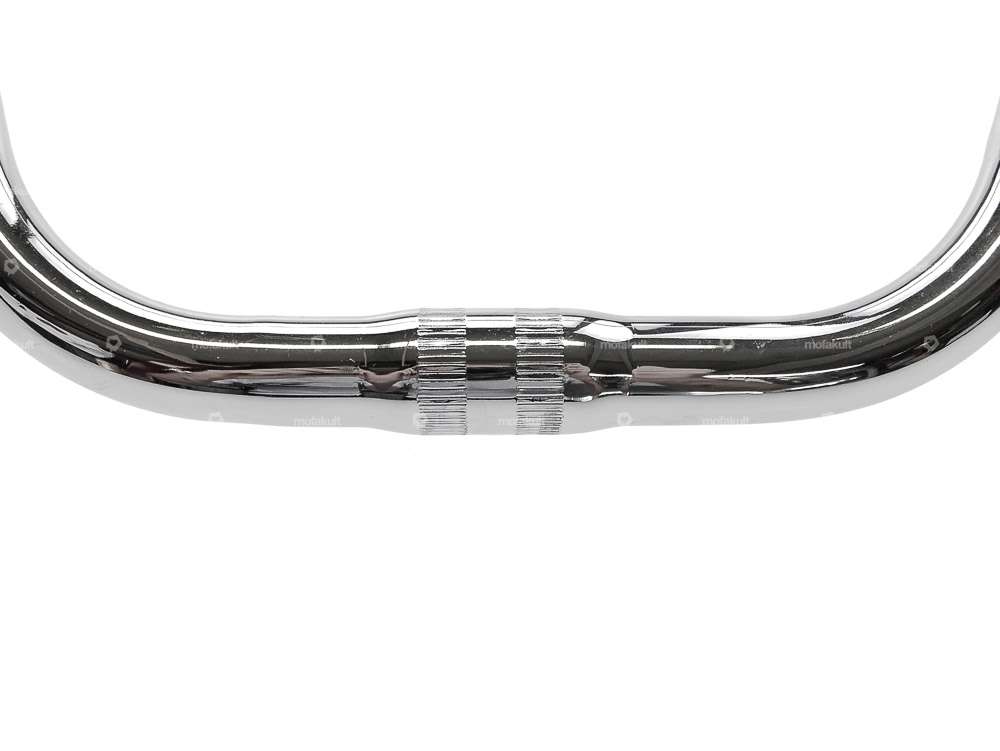 Handlebar stem 40 cm curved with chrome strut Carousel Image 3