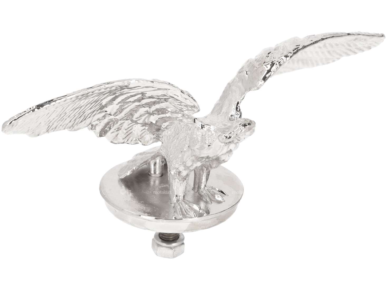 Ornamental figure eagle type 1 chrome Carousel Image 1