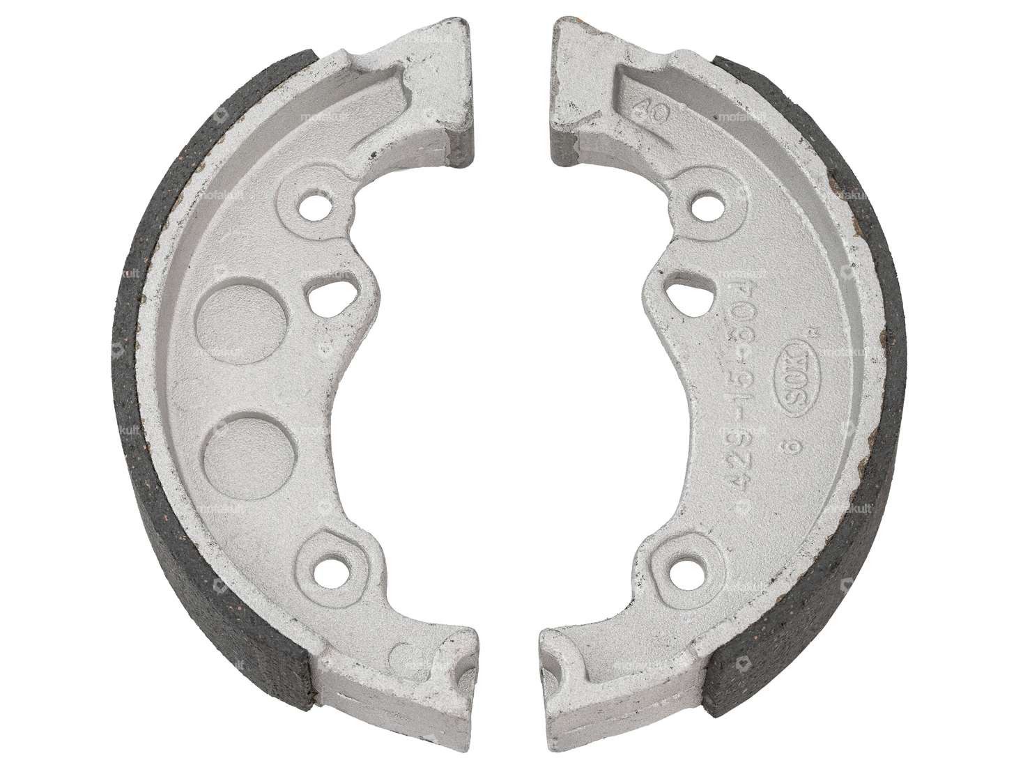 Brake shoes Ø 120 x 25 | Zündapp Carousel Image 1