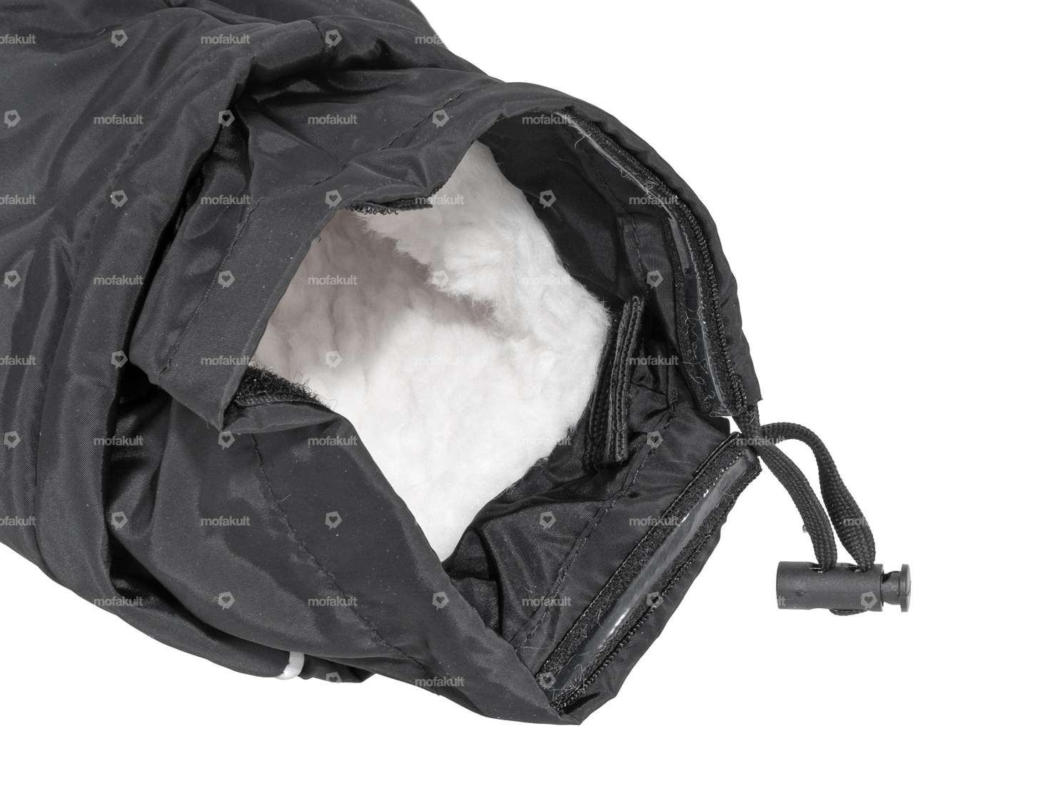 wobs hand protection lined long black Carousel Image 3