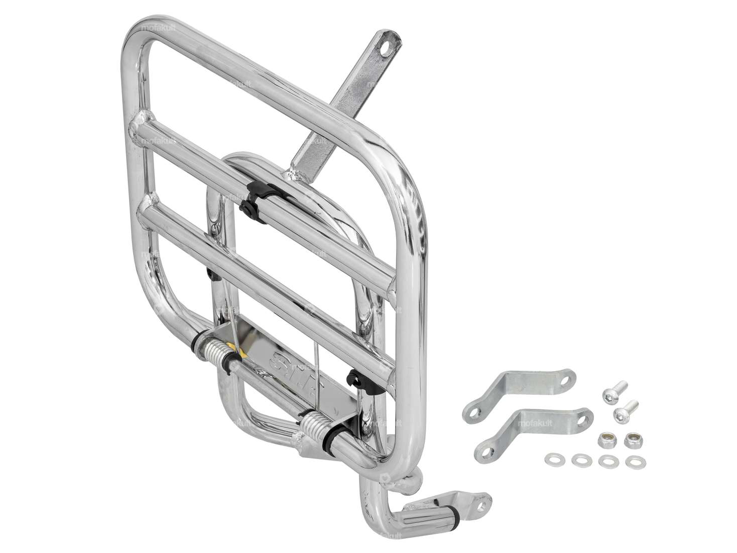 Front carrier solid chrome | Piaggio Ciao Carousel Image 1