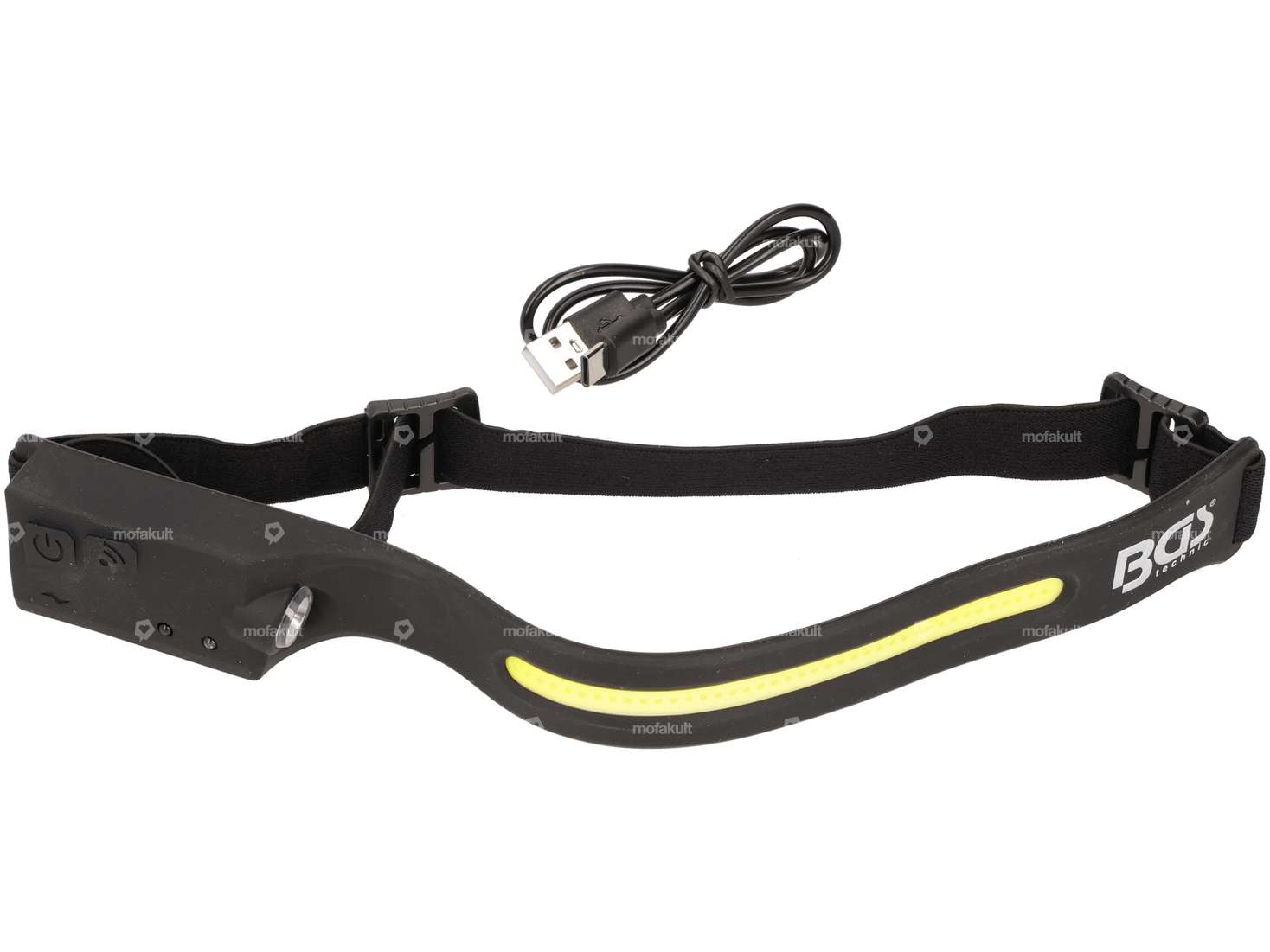 BGS LED/COB headlamp with motion sensor Carousel Image 1