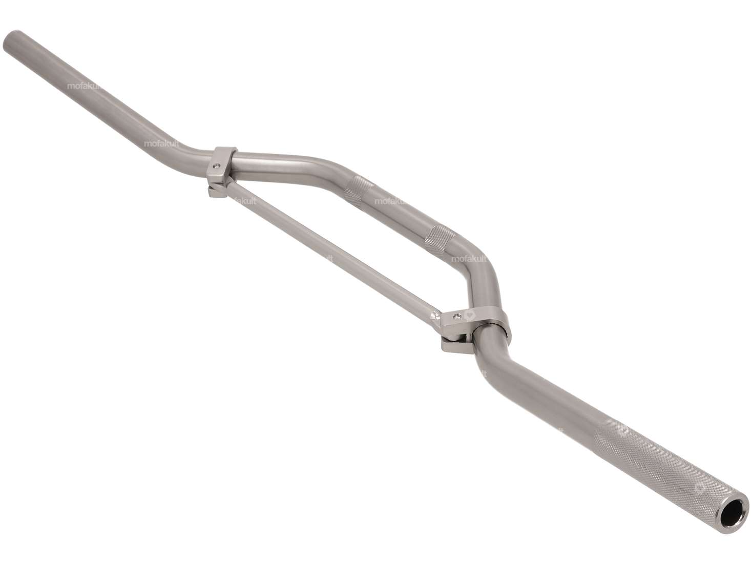 Tun'R racing handlebar fork plate 11 cm aluminum titanium look Carousel Image 2