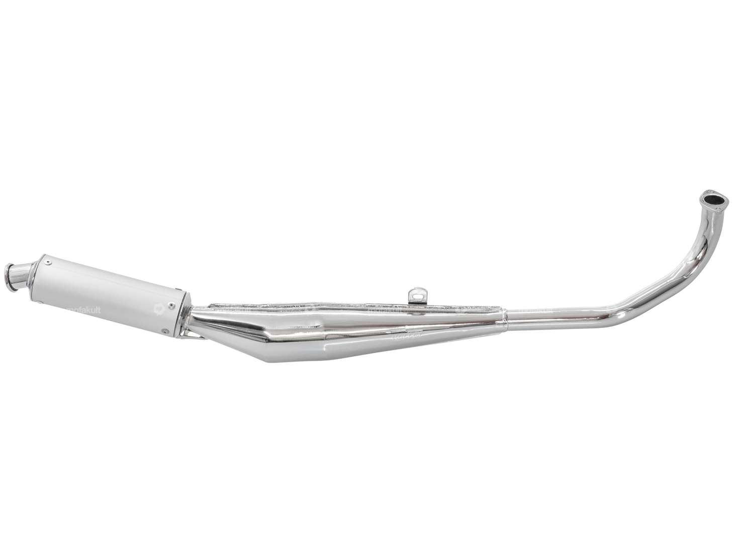 Exhaust Bullet Chrome / Aluminum | Tomos A3 Carousel Image 1