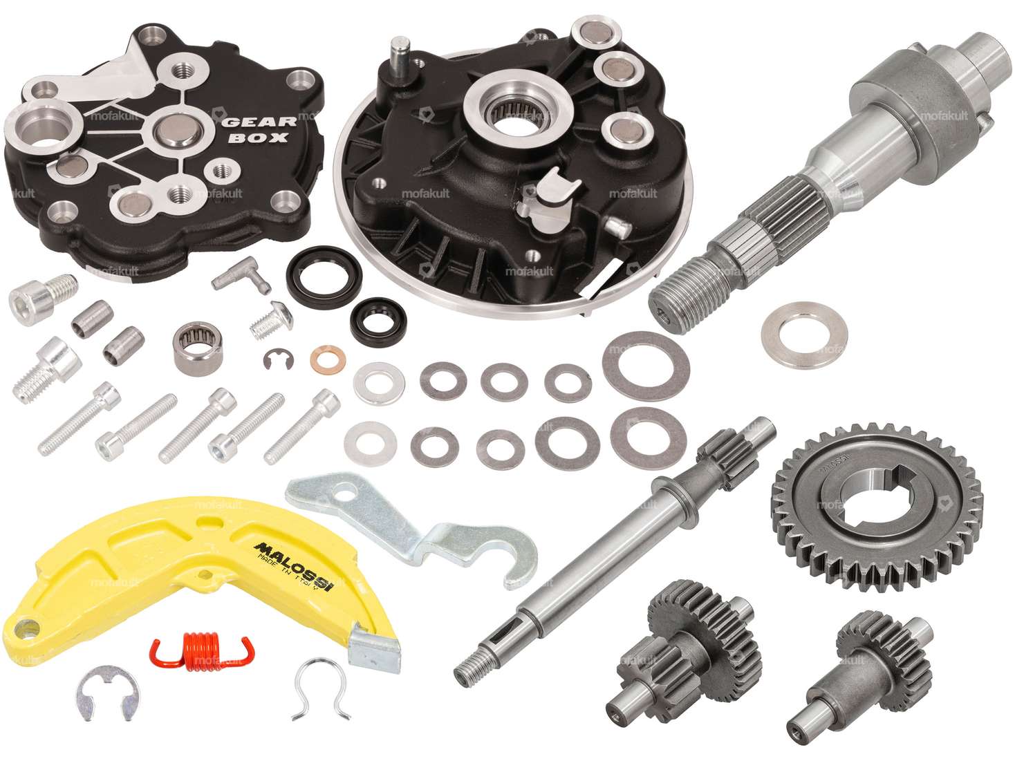 Malossi gearbox set Vario | Piaggio Ciao, SI, Bravo, Boxer Carousel Image 1
