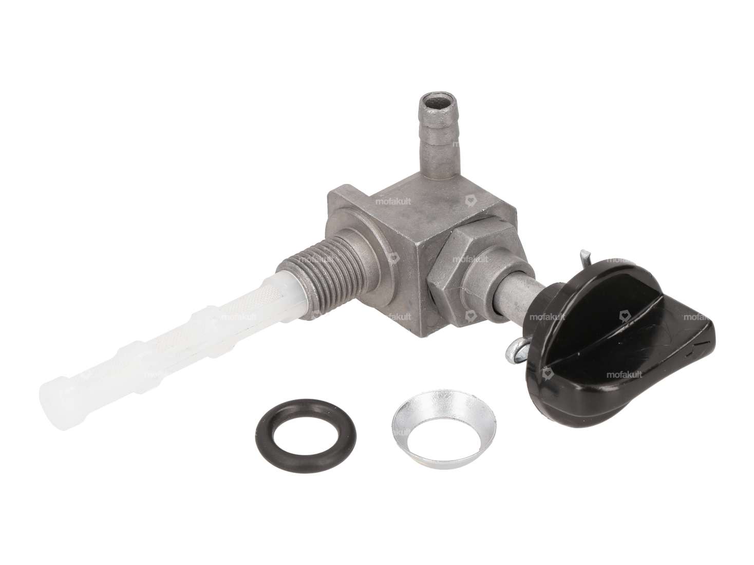 OMG fuel tap vertical M10x1 (to screw in) outgoing on the right Carousel Image 2
