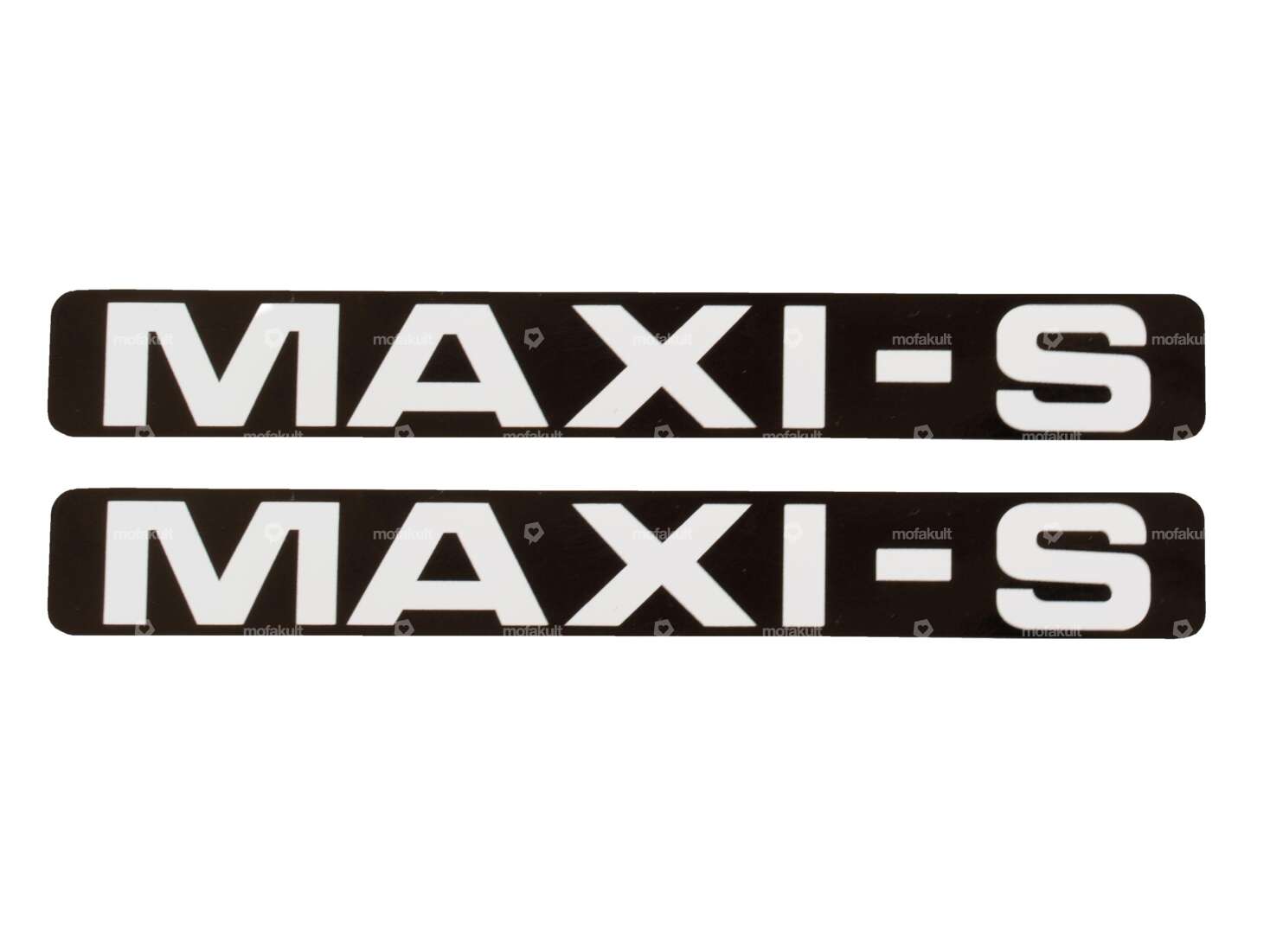Sticker "MAXI-S" black / white Carousel Image 1