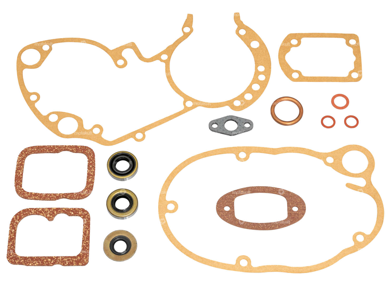 Gasket set with shaft seals slotted version | Sachs 50/2 Carousel Image 1