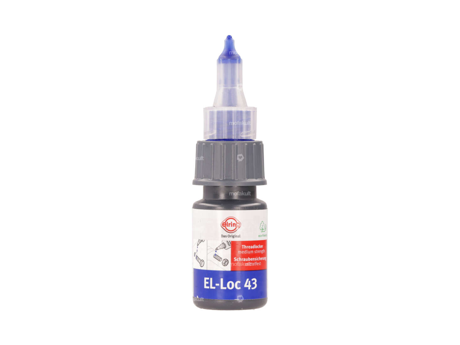 Elring medium-strength threadlocker EL-Loc 43 blue 10 ml Carousel Image 1