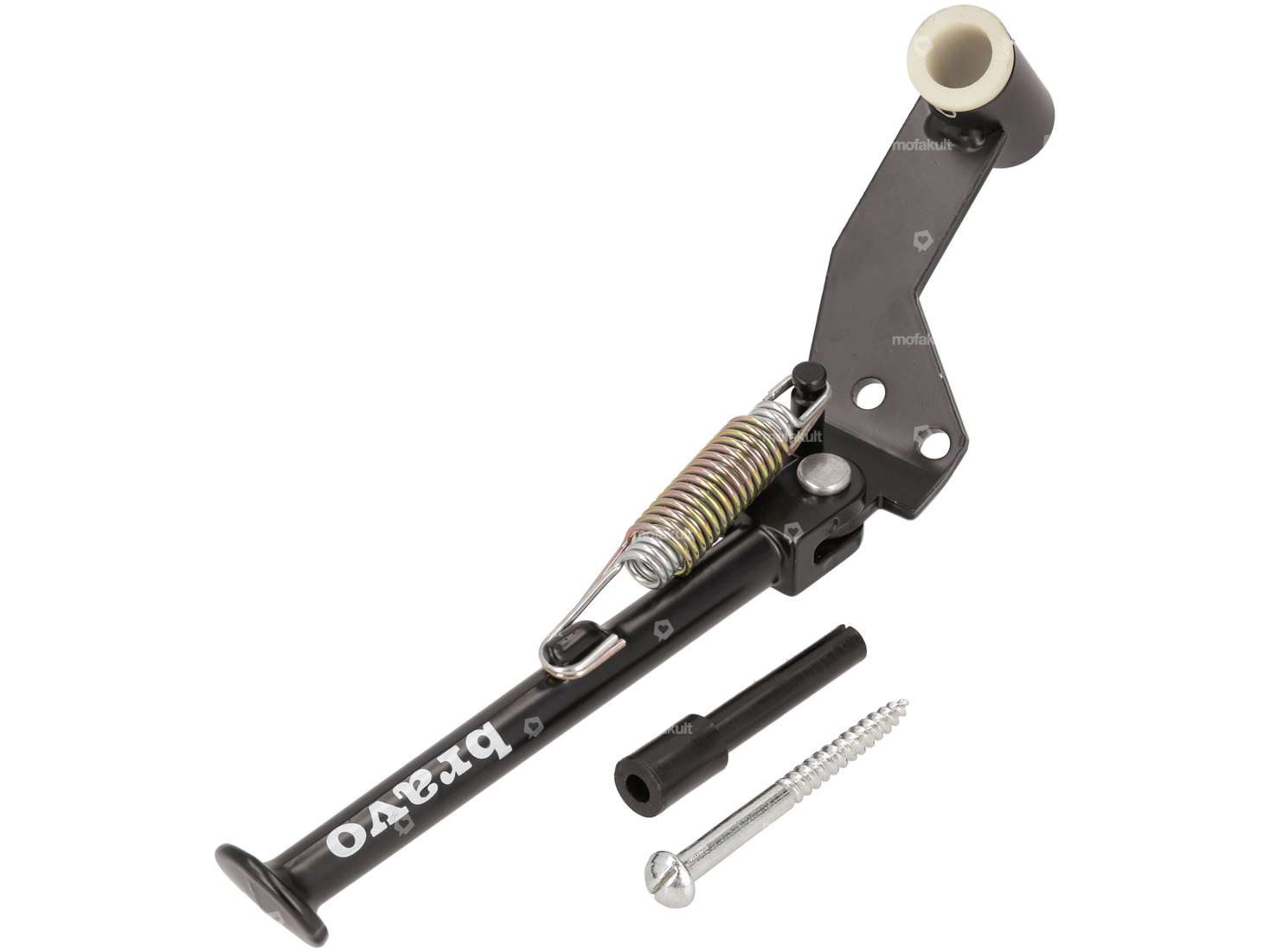 Buzzetti side stand "bravo" black NOS | Piaggio Bravo, SUPERbravo Carousel Image 1