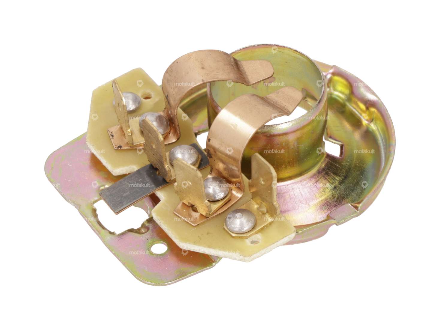 Bulb holder BA20d metal Carousel Image 1