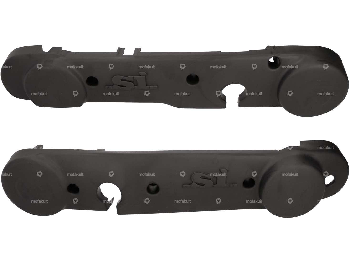 Side protectors Mono / Vario black | Piaggio SI Carousel Image 1