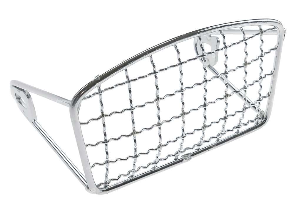 Lamp grille chrome angular Carousel Image 1