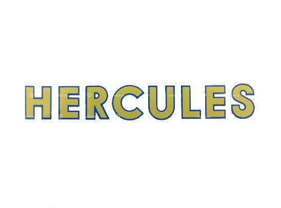 Water decal "Hercules" gold/ blue Carousel Image 1