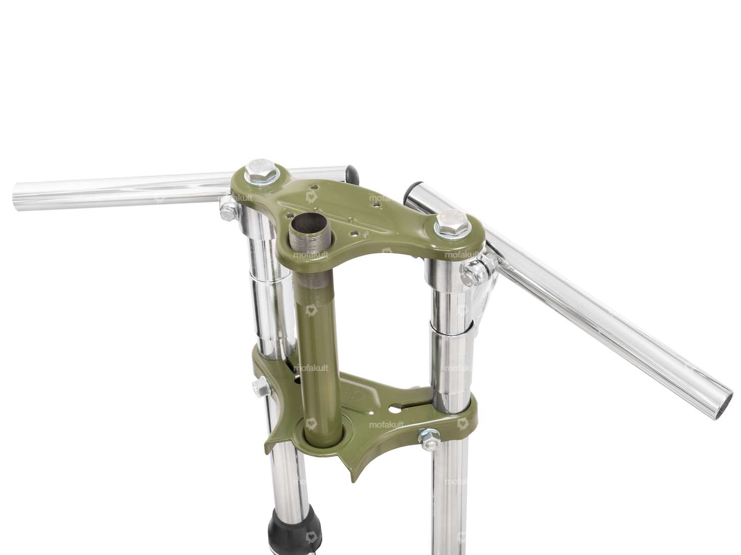 Stub handlebar 25 cm chrome (32 - 35 mm fork leg) Carousel Image 3