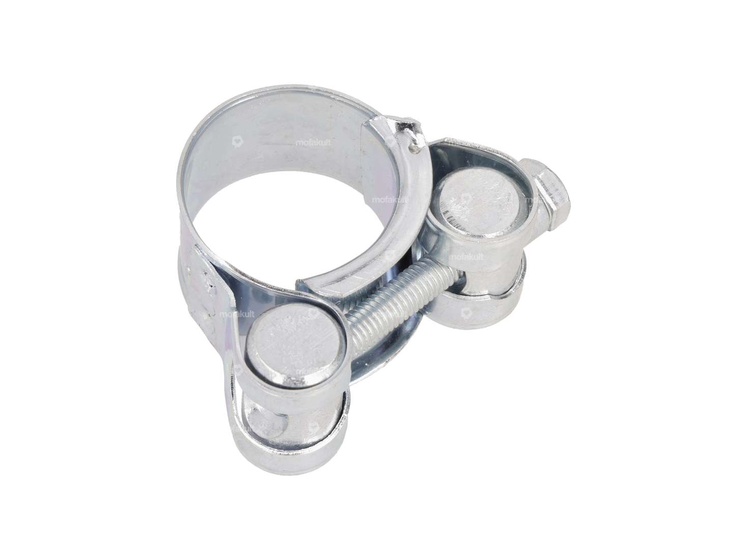 Solid screw clamp 23 - 25 mm W1 - galvanized Carousel Image 2