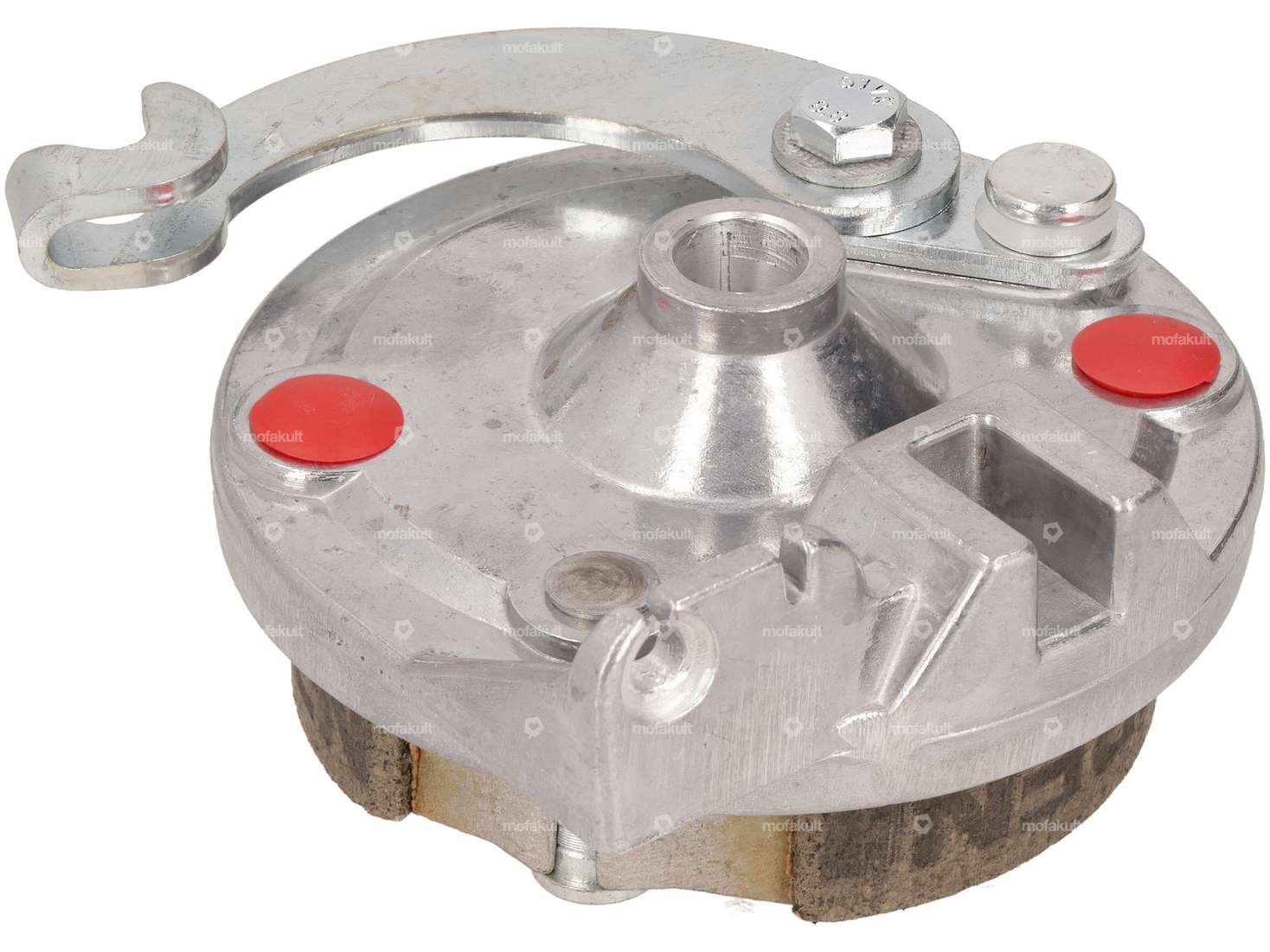 GPO brake anchor plate front 12 mm axle (1A quality) | Puch Maxi S, N / X30 Sport NS, NL / Velux Carousel Image 3