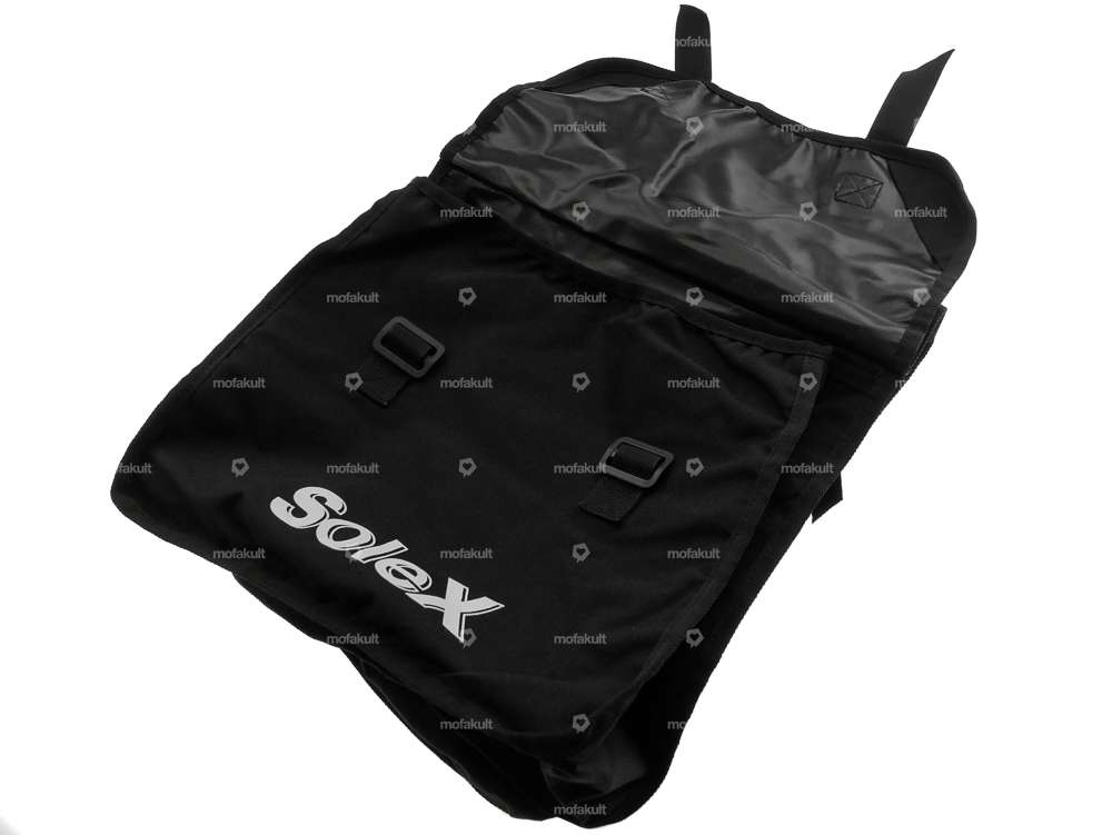 BASIL pannier Solex textile black Carousel Image 3