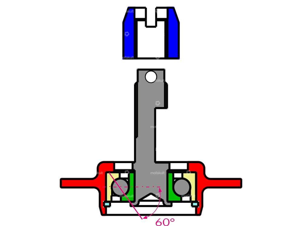 swiing® revival clutch set reinforced | Puch Z50 Carousel Image 3