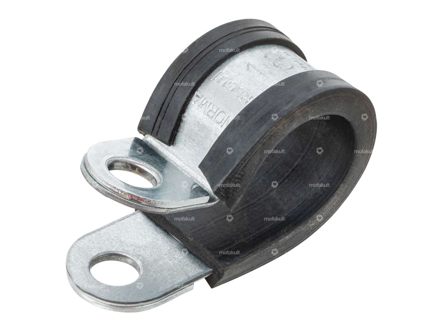 Cable clamp 18 mm rubber insert Carousel Image 1