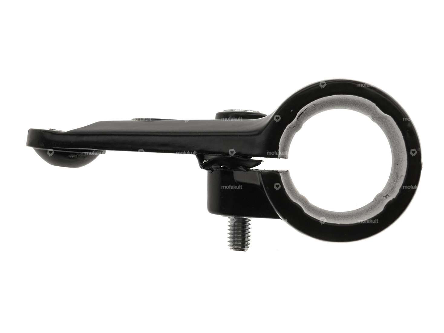 Lamp holder aluminum Ø 28 mm black NOS | Alpa fork Carousel Image 3