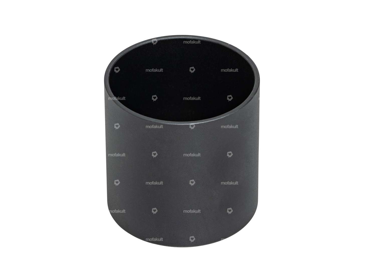 66HEROES speedometer cup Ø 48 mm black anodized Carousel Image 1