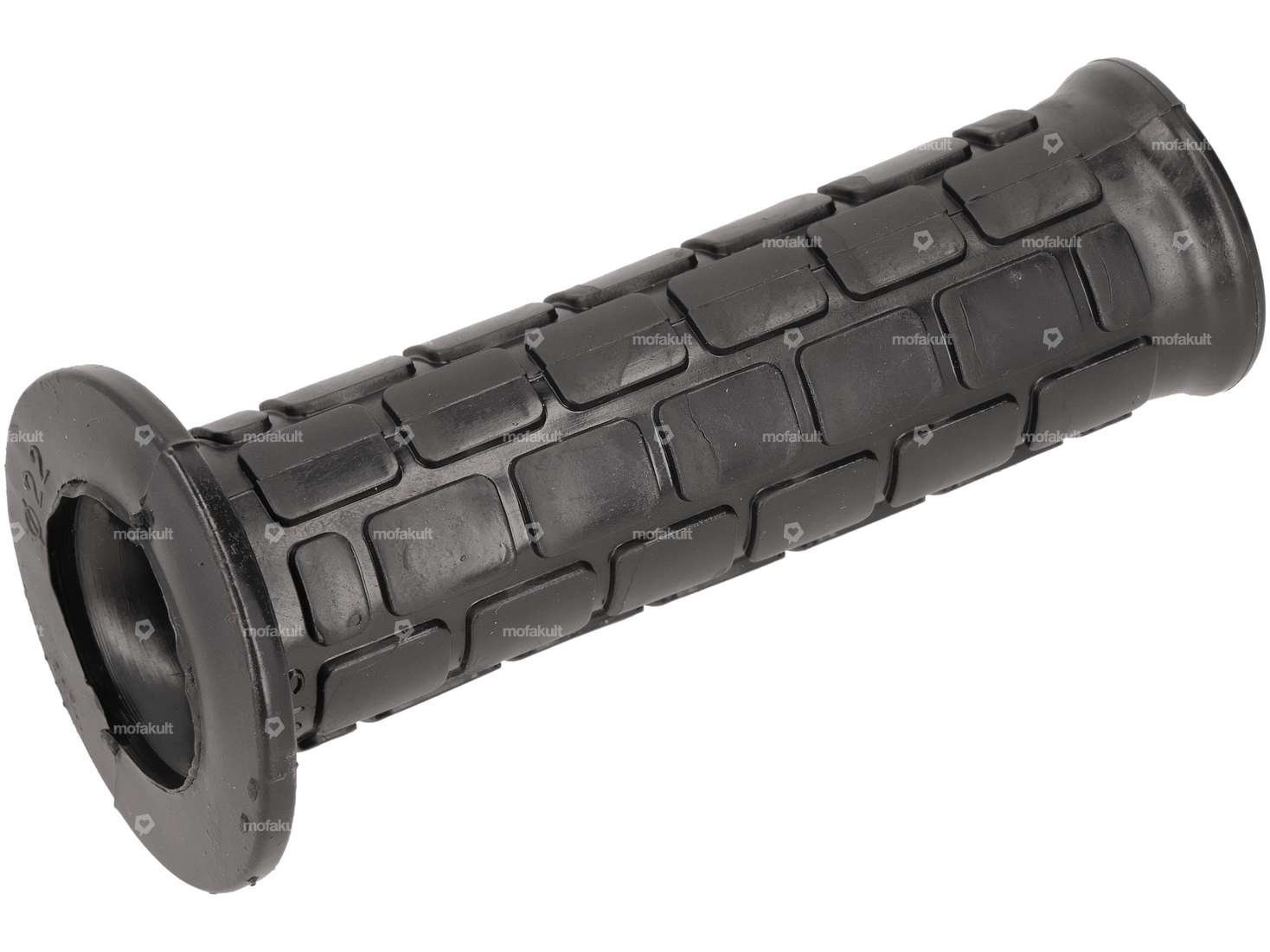 Handle block pattern 22 mm black glossy Carousel Image 1