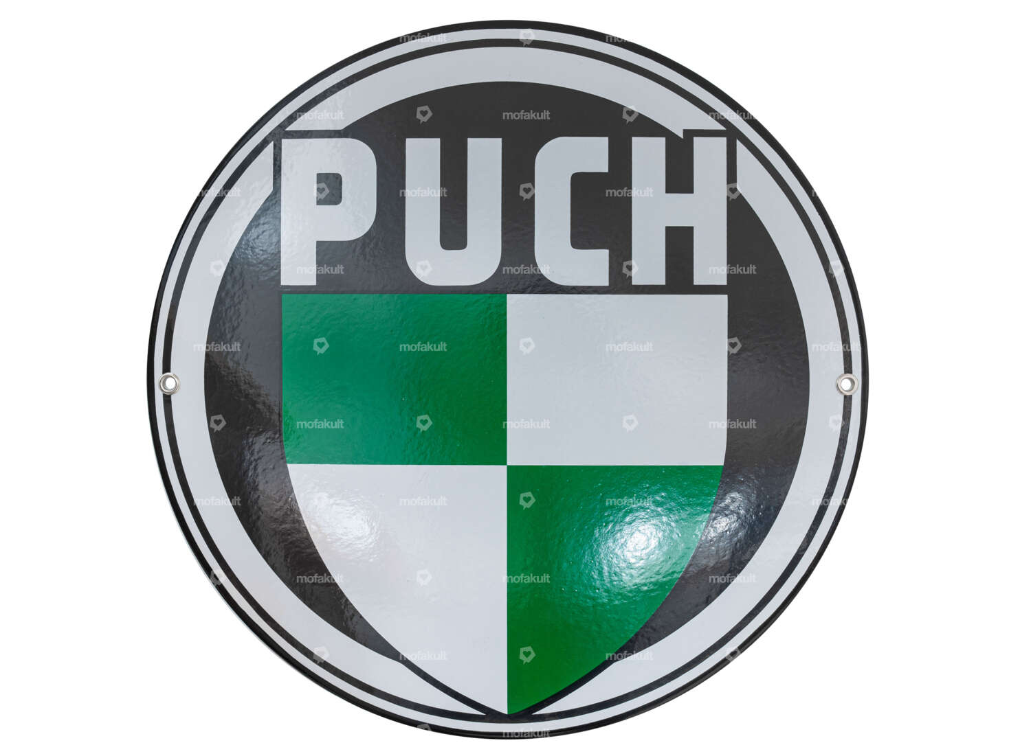 Enamel sign "Puch" Ø 30 cm Carousel Image 1