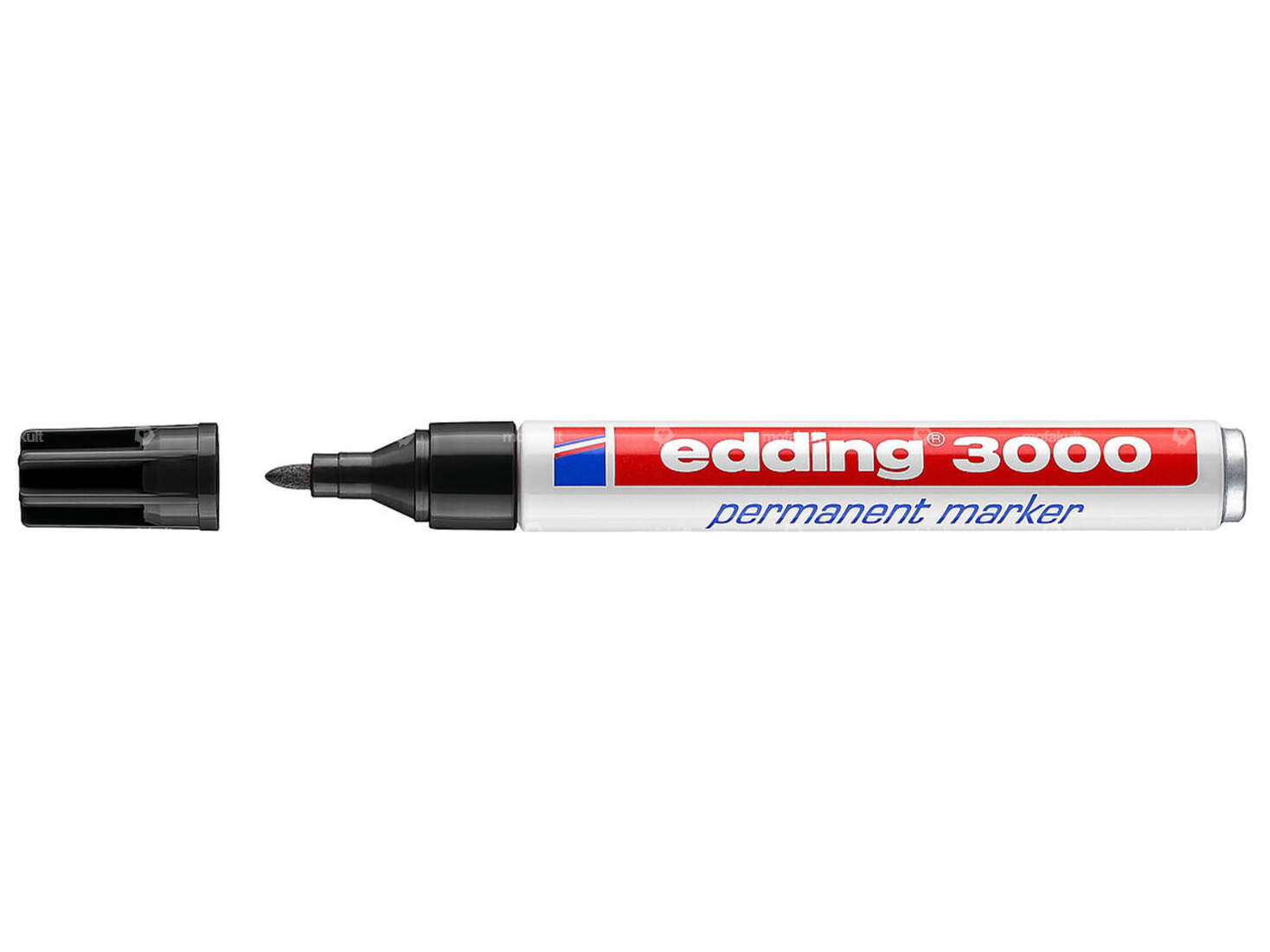 edding 3000 permanent marker 1.5 - 3 mm black Carousel Image 1