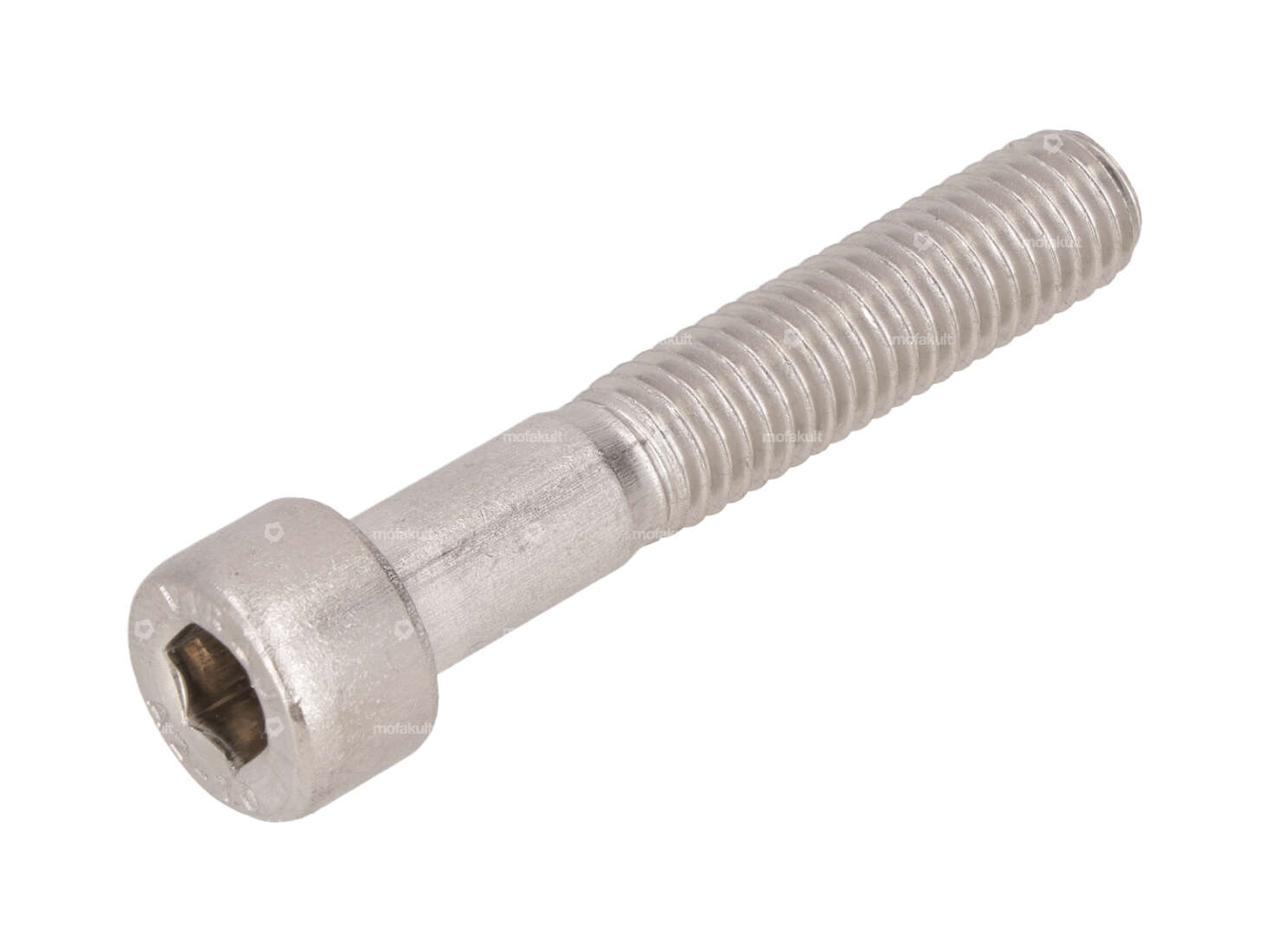 Screw M8x45 cylinder head shank hexagon socket stainless steel Carousel Image 1