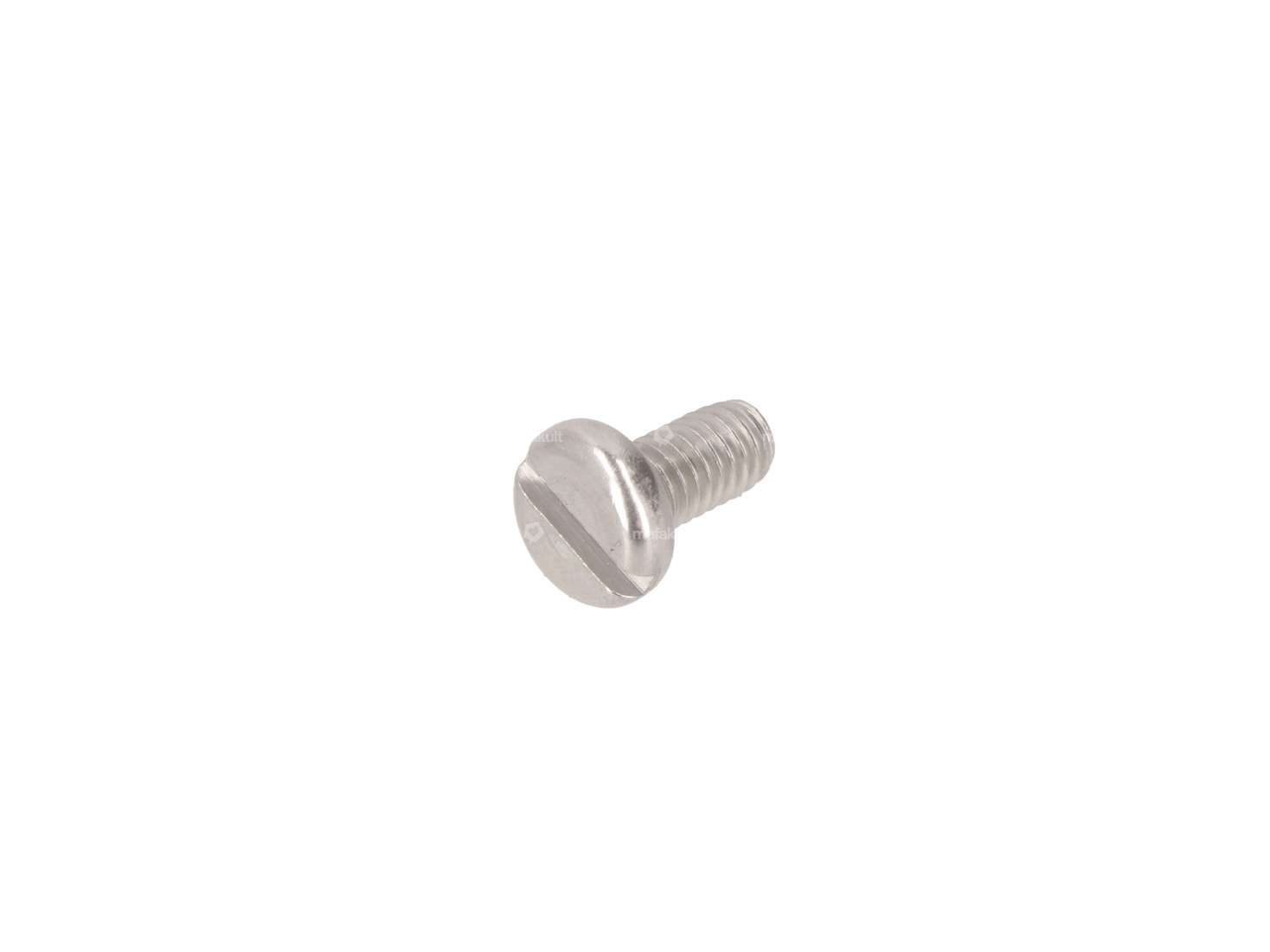 Screw M4x8 flat head slotted stainless steel Carousel Image 1