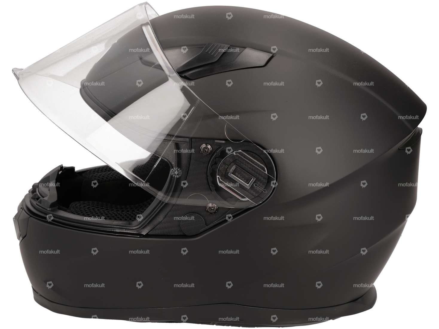 Full-face helmet "Trendy" black matt Carousel Image 2