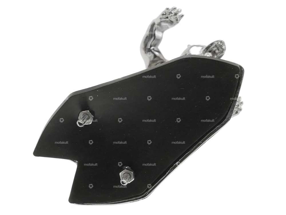 Decorative figure Wild Bear large chrome Carousel Image 4