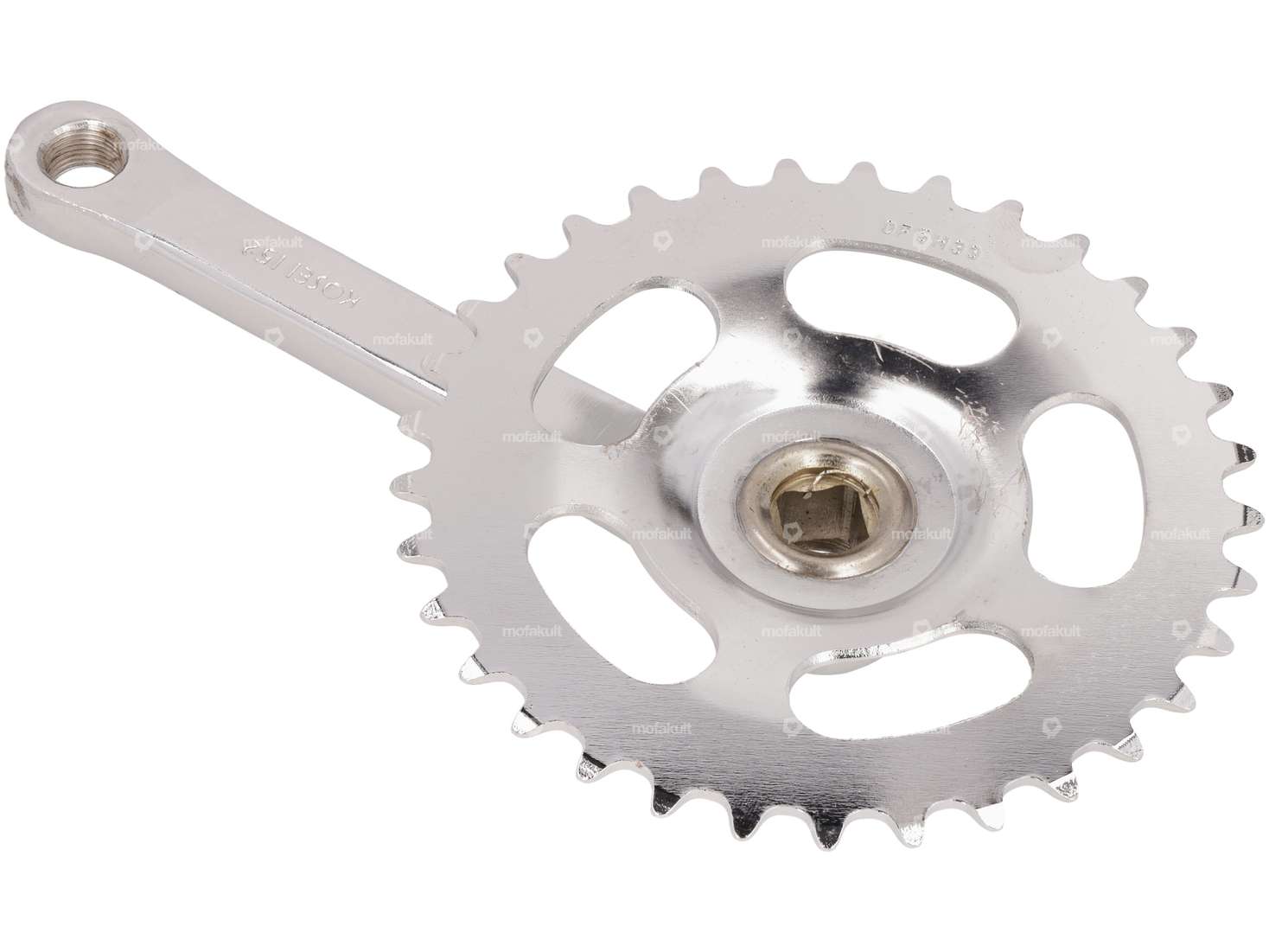 Pedal crank right with ring 33 teeth (square) | Solex Carousel Image 2