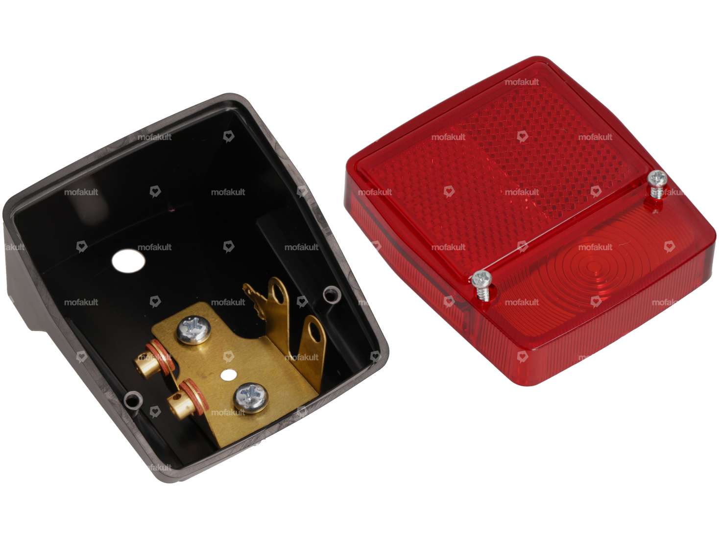 Rear light Cube black | Gilera Citta / Suzuki PV50 Carousel Image 3