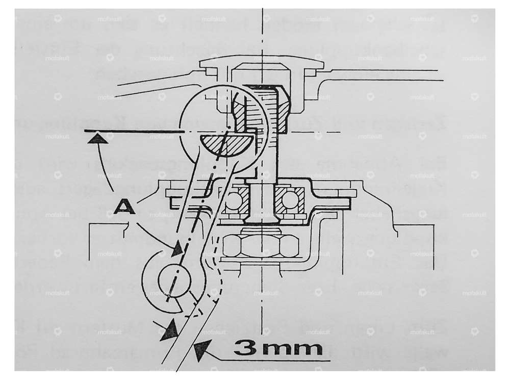 GPO thrust bearing pull pin 3-disc version | Puch Z50 Carousel Image 4