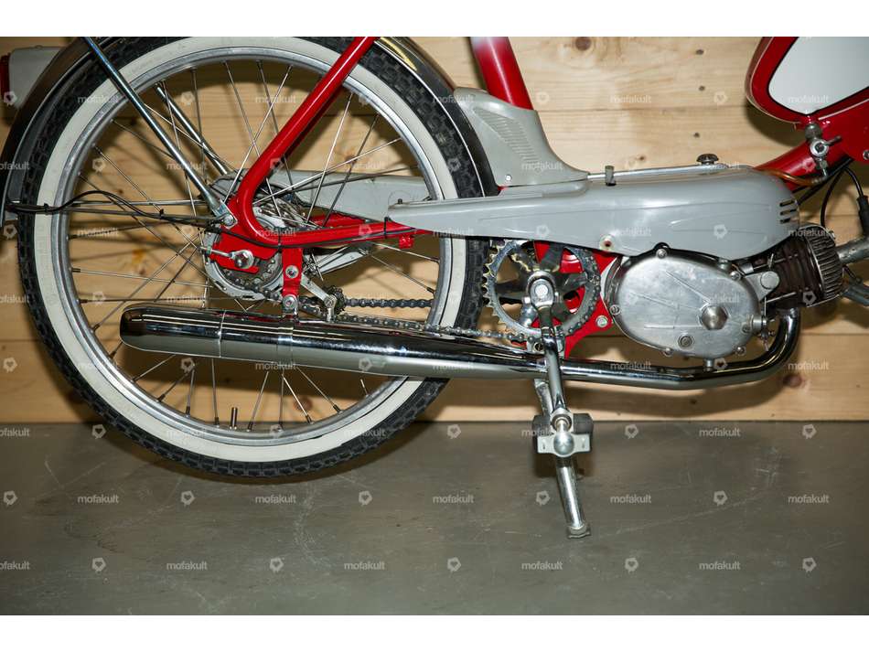 swiing® ingenious exhaust manifold 28 mm chrome | Puch X30 Velux Carousel Image 3