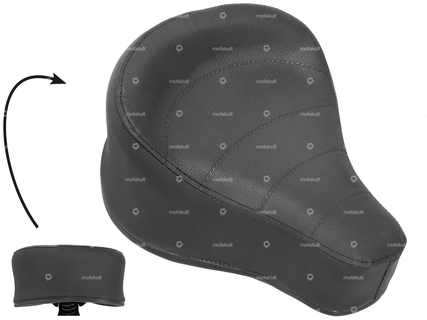 Saddle black Carousel Image 1