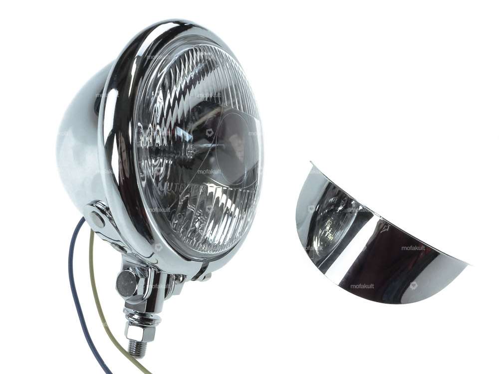 Indiana" chrome headlights Carousel Image 1