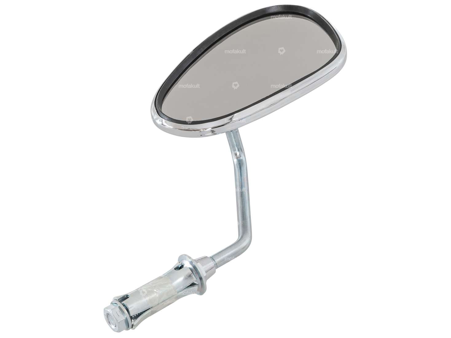 Bumm mirror oval right plug-in version chrome Carousel Image 2