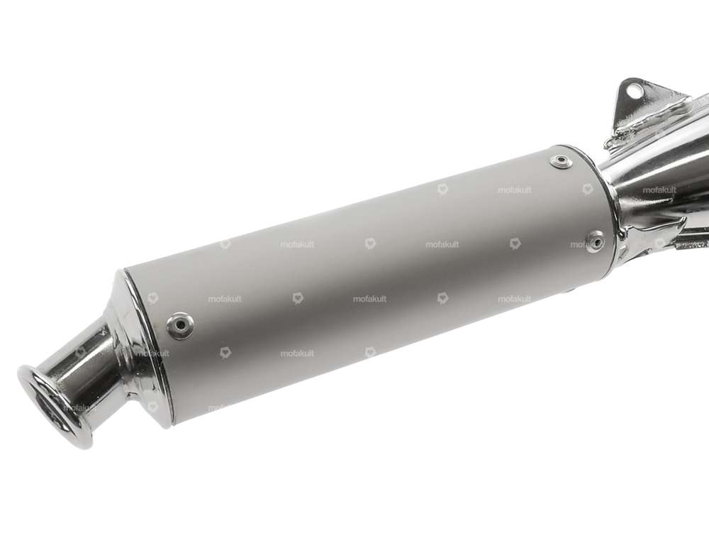 swiing racing exhaust 28 mm chrome | Sachs 503 Carousel Image 2