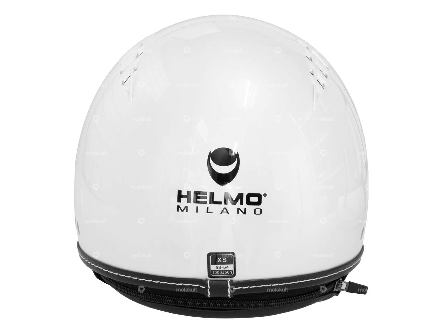 Helmo Milano jet helmet Air with visor white (XS) Carousel Image 3