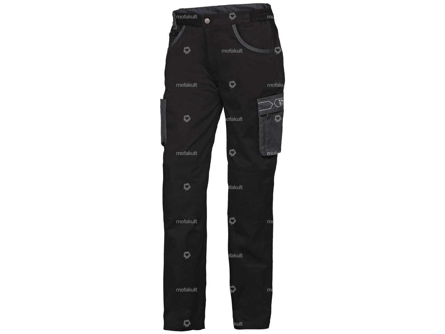 IXS work trousers long black/grey (M, L) Carousel Image 1