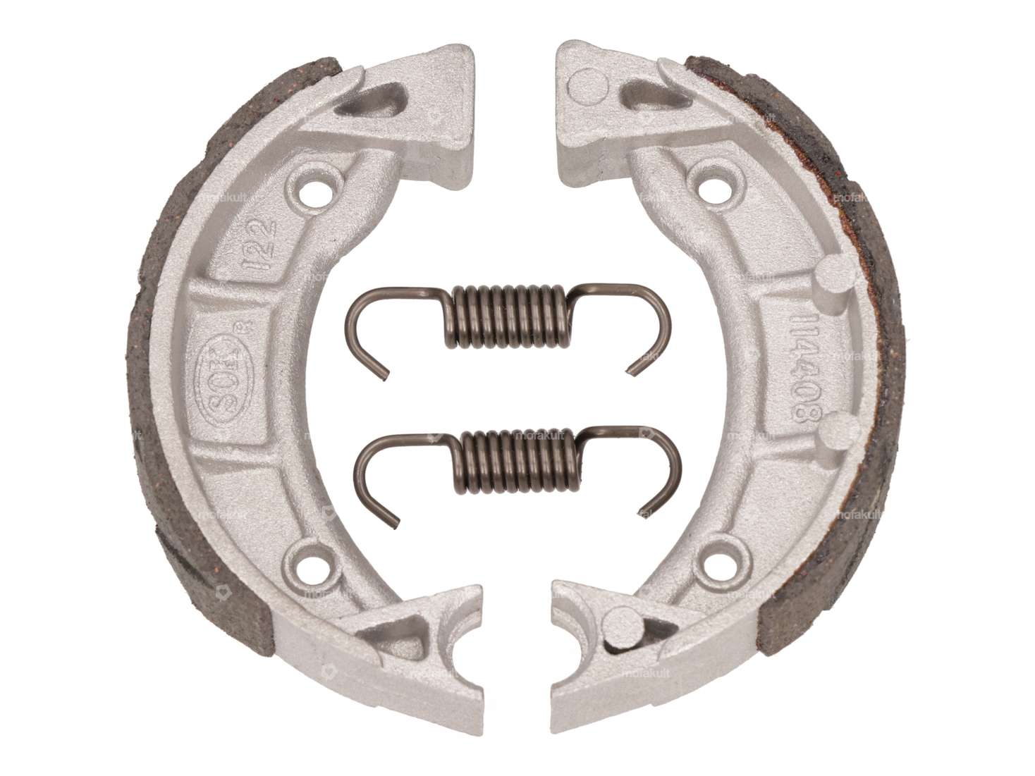 GPO brake shoes Ø 90 x 18 slotted | Sachs Carousel Image 1