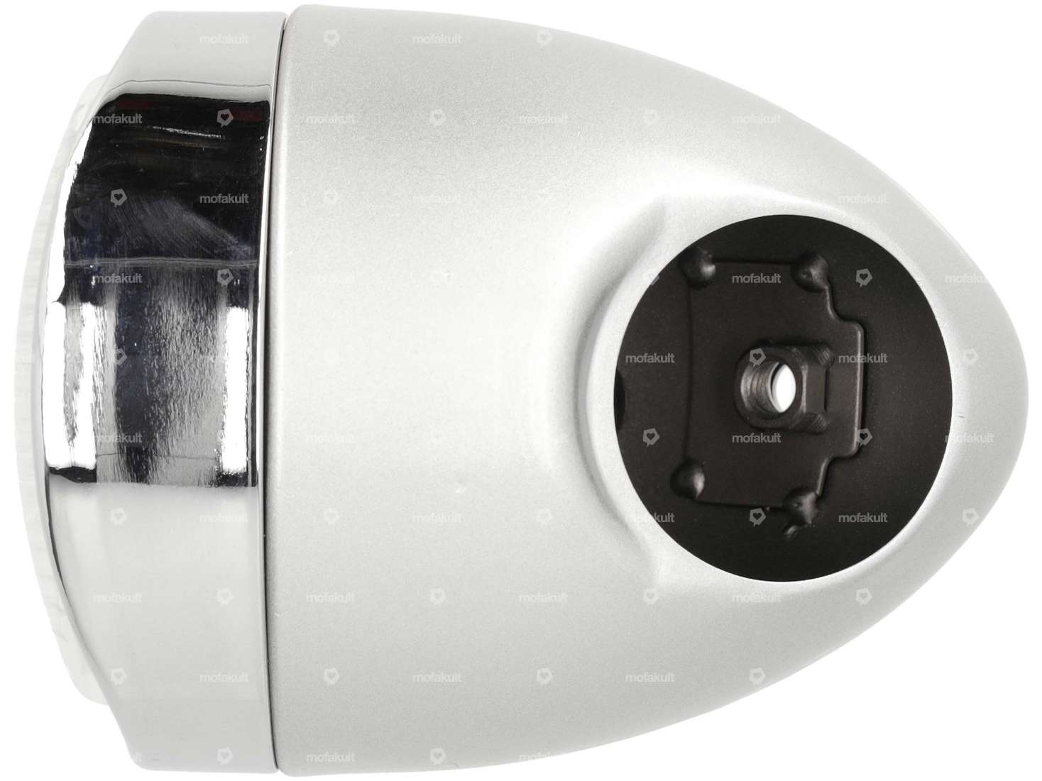 Egg lamp Ø 103 mm (central mounting) silver / chrome Carousel Image 2