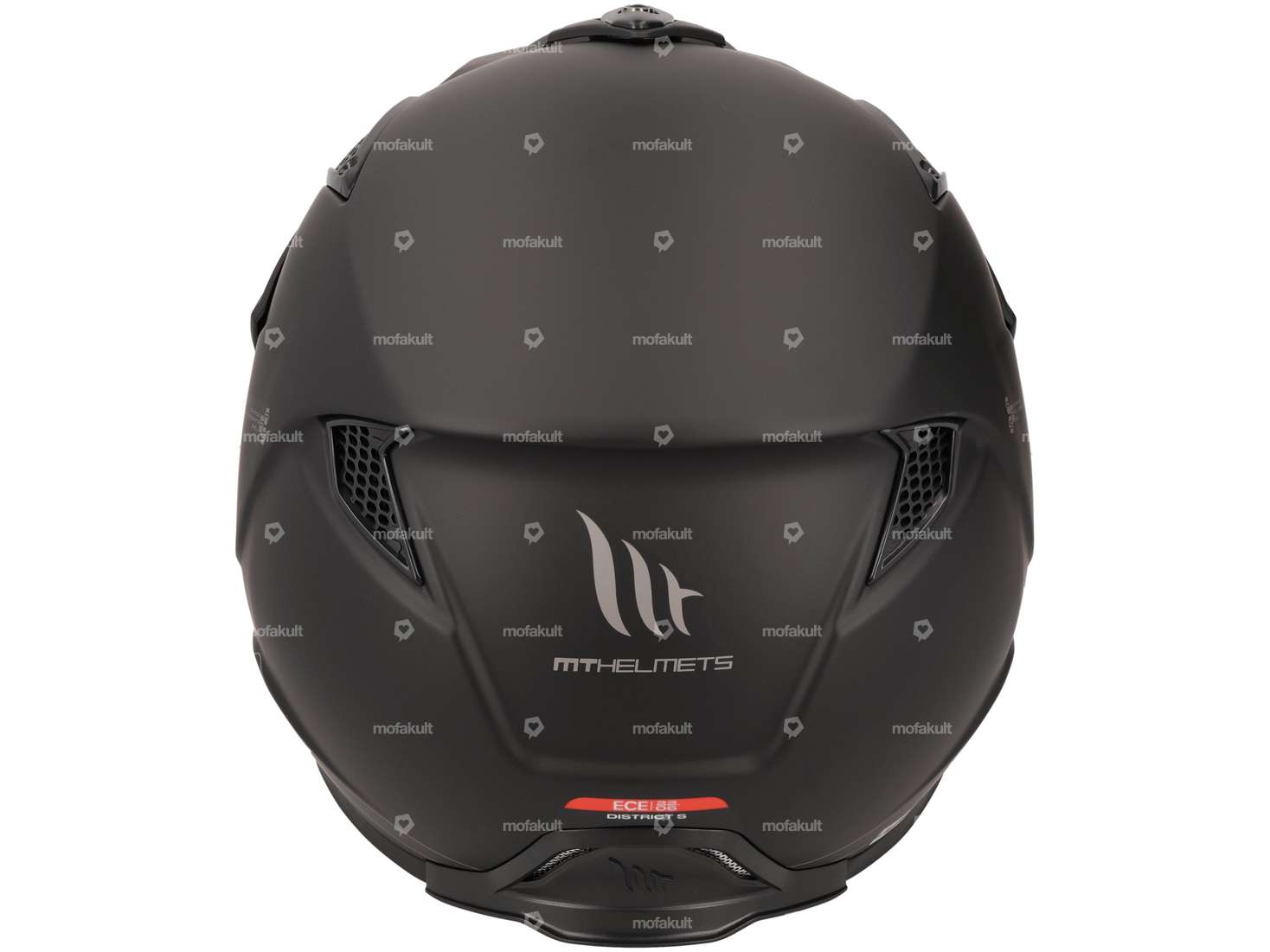 MT Helmets Jet helmet "Trial" black matt (S-XL) Carousel Image 3