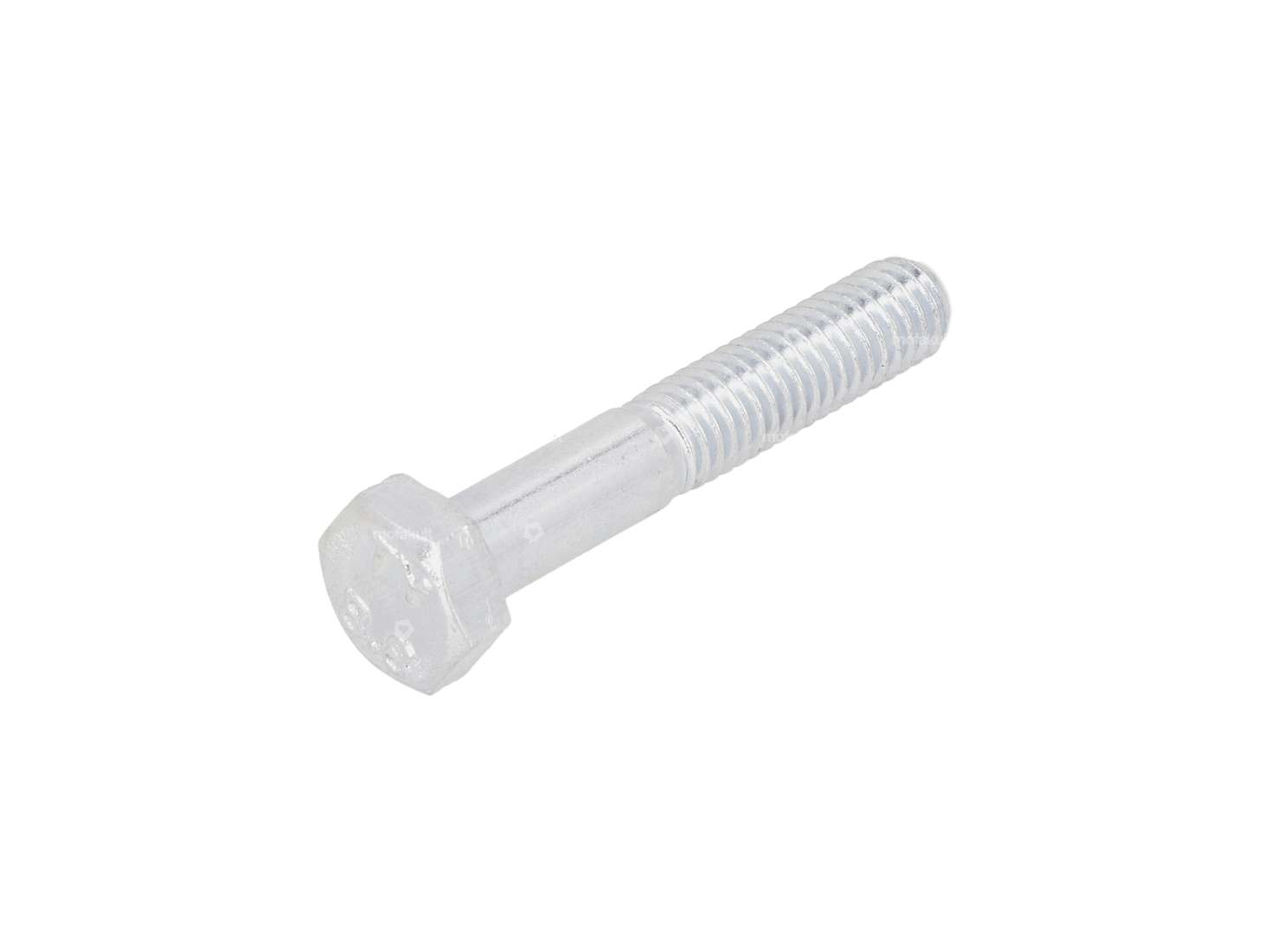 M6x35 hexagon head screw with galvanized shank Carousel Image 1